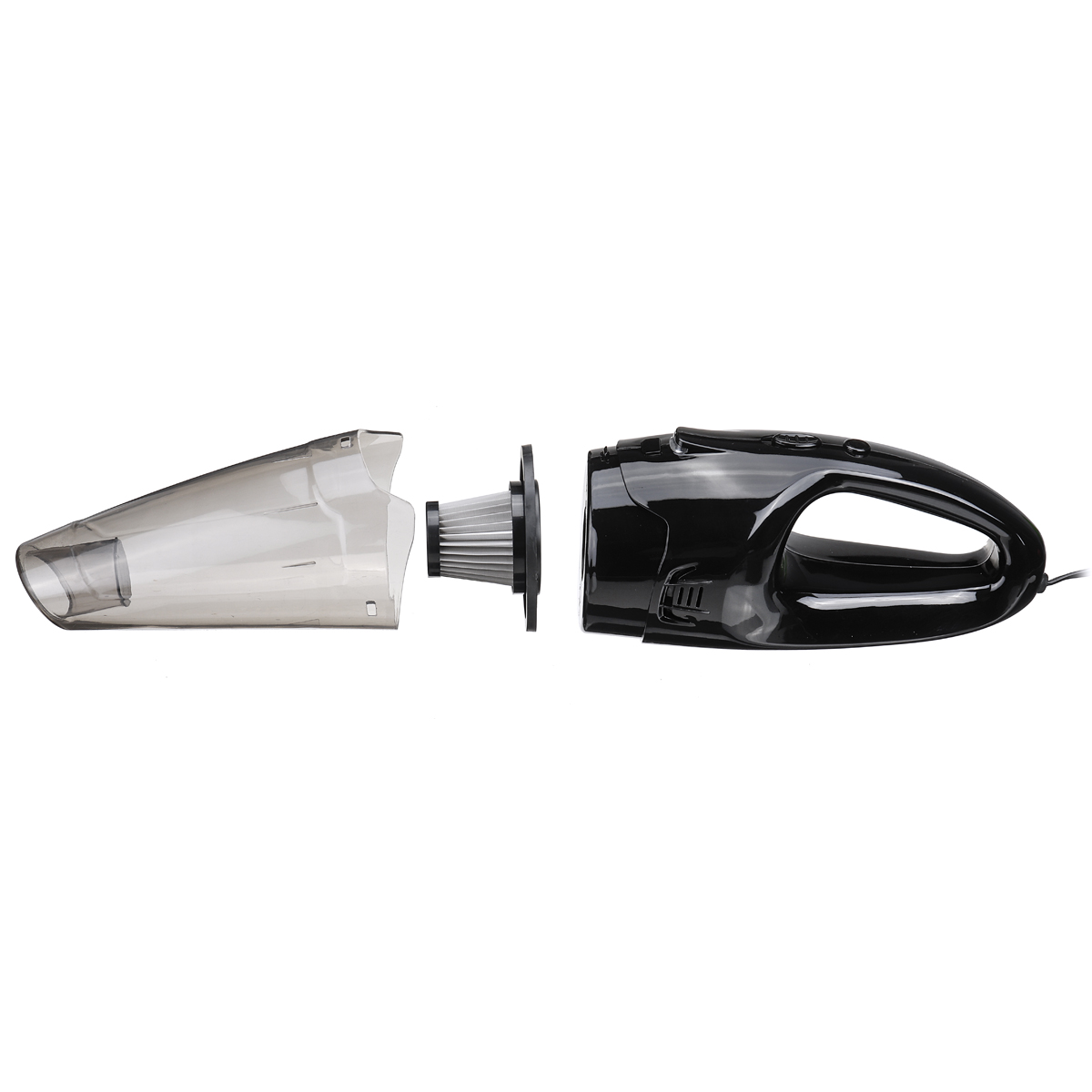 120W 4500PA Car Vacuum Cleaner Duster Handheld Corded Portable Wet & Dry Cleaning - Auto GoShop