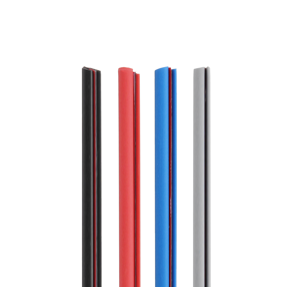 5M Rubber Car Door Edge Protector Anti-Collision Strip Seal Trim Molding Guard Black/Blue/Red/Grey