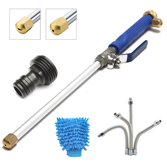 SAFETYON High Pressure Power Washer Spray Nozzle Home Water Hose Wand Attachment