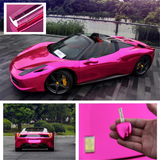 15X152Cm Chrome Vinyl Car Body Wrap Sticker Decal Sheet Film Sticker Waterproof