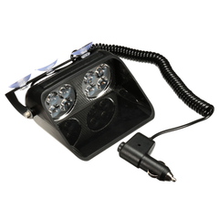 LED Windshield Warning Light Car Flash Police Beacon Emergency Strobe Signal Windscreen Lamp 12V