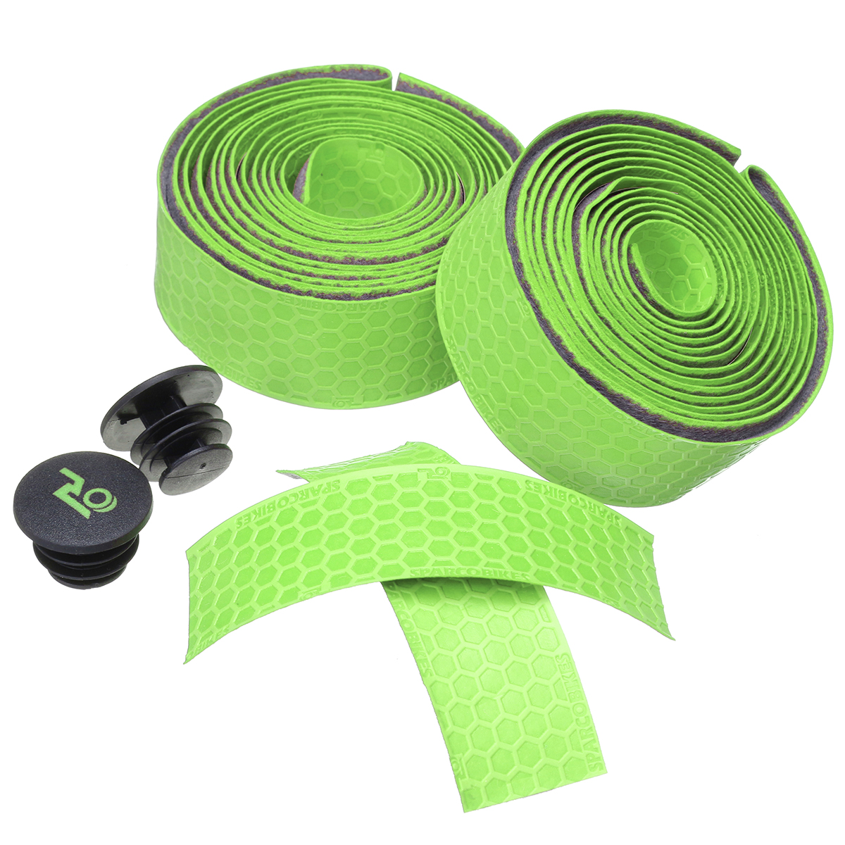 Honeycomb Design PU Handlebar Tape Drop Grip Bar Wraps Shockproof Anti-Sweat 3Cmx200Cm for Road Bike