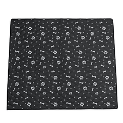 Fiber Pet Dog Cat Soft Summer Cooling Mat Bed Chilly Pad Cushion Black S/M/L/XL - Auto GoShop