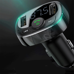 Bluetooth Car Charger MP3 Player Handsfree FM Transmitter Dual USB Charging