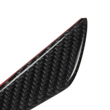 Real Carbon Fiber Side Fins Canards Car Stickers 4PCS for Mercedes-Benz/Bmw/Audi/Lexus - Auto GoShop