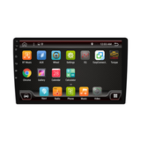 PX6 10.1 Inch 1 DIN for Android 9.0 Car Stereo Radio 8 Core 4+64G Touch Screen 4G WIFI GPS Bluetooth RDS FM AM Rear Camera - Auto GoShop