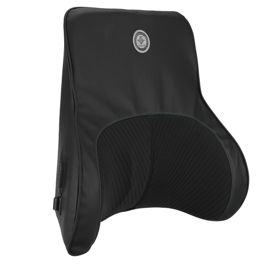 Universal Car Massage Lumbar Back Pillow Seat Back Support Pillow Memory Foam for Office Desk Chair Car Seat - Auto GoShop