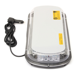 White 44 LED Strobe Light Car Roof Top Emergency Warning Flashlight 44W 7 Modes
