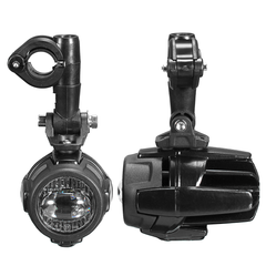 Front LED Auxiliary Fog Spot Lamp Aluminum Alloy with Light Protector Guard Cover Harness for BMW R1200GS ADV F800G - Auto GoShop