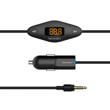 Car FM Transimittervs Hands-Free MP3 Player 3.5Mm Headphone with Universal USB Car Charger - Auto GoShop