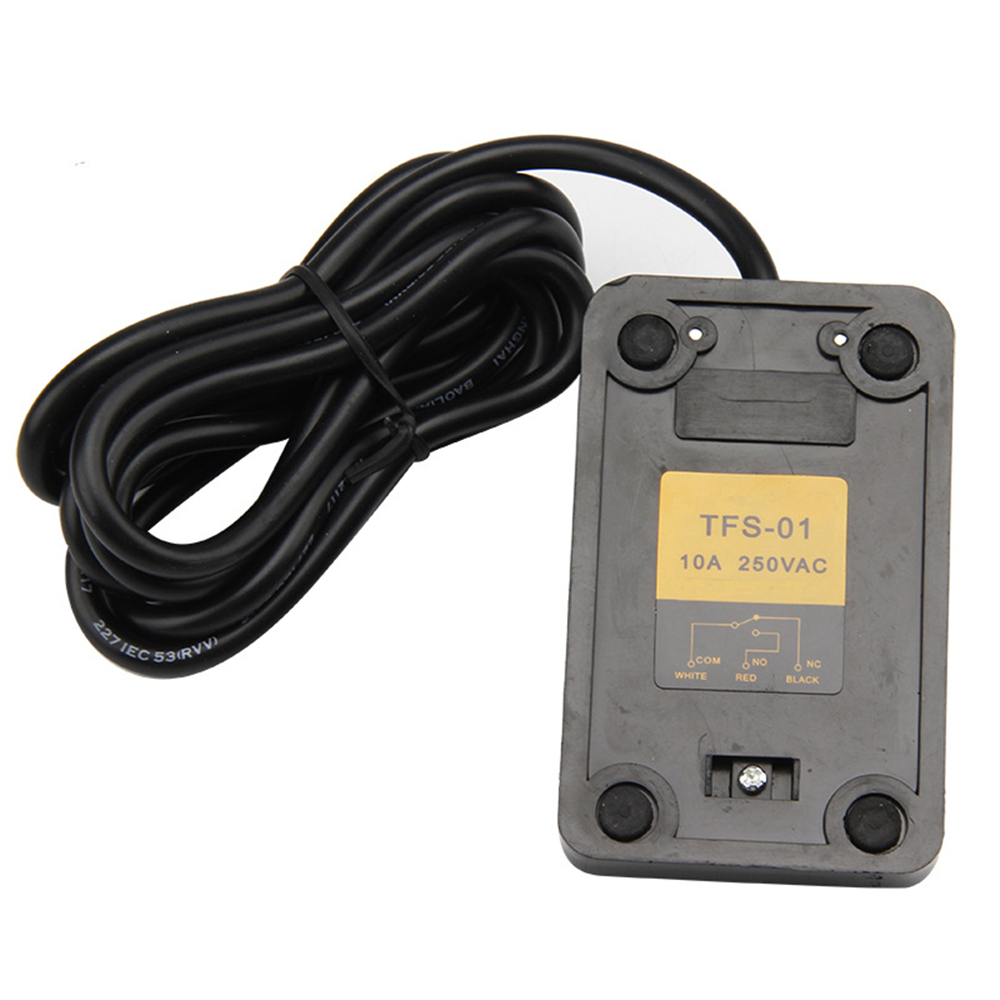TFS-01 Nonslip Plastic Momentary Electric Power Micro Foot Pedal Switch 10A 250V for Industrial Machine