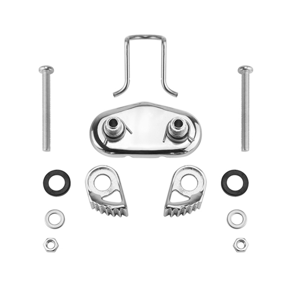 BSET MATEL Stainless Steel 316 Cam Cleat with Wire Leading Ring Boat Cam Cleats Matic Fairlead Marine Sailing