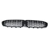 Diamond Gloss Black & Chrome Kidney Grill Grille for BMW 3 Series G20 2018-2020