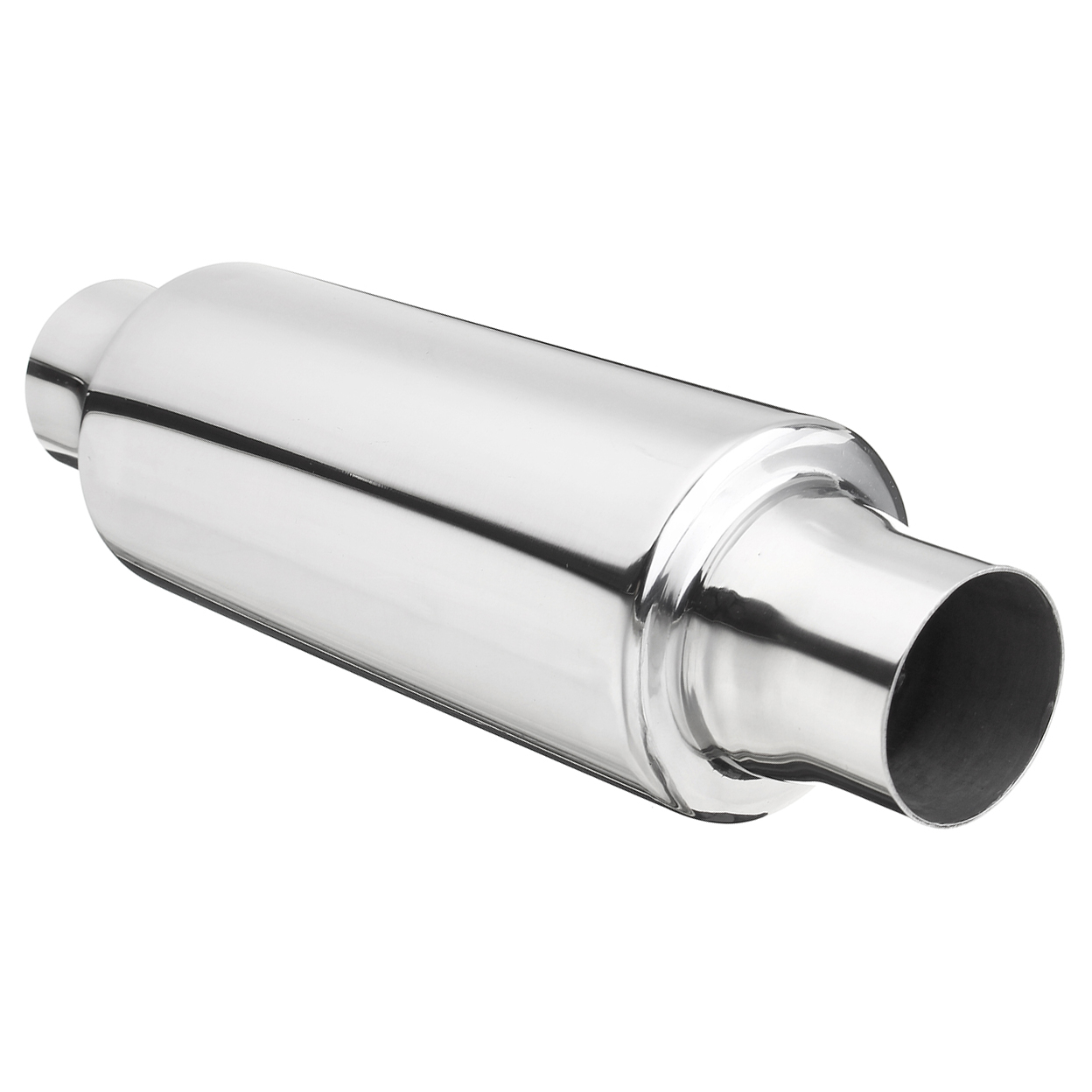 Universal Exhaust Muffler Resonator Stainless Steel - Auto GoShop