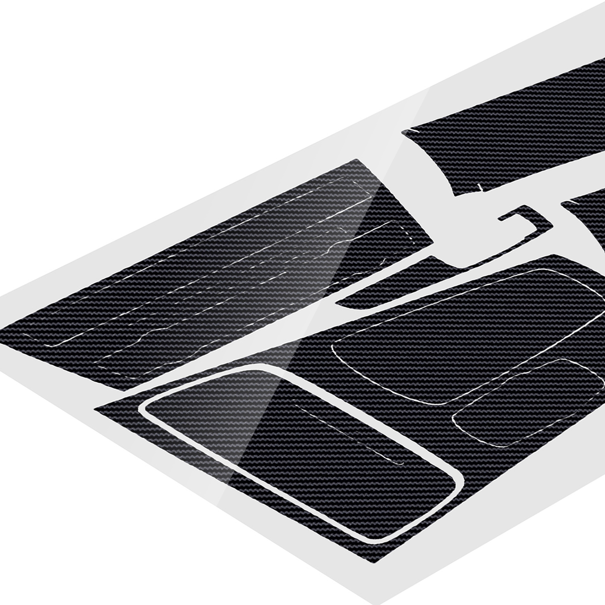 RHD Carbon Fiber Interior Sticker Vinyl for BMW 5 Series GT 2010-2017