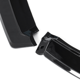 Glossy Black Front Bumper Cover Lip Spoiler Splitter for Honda Civic 2019-2020