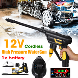 High Pressuer Water Cleaning Cordless Portable Pressure Cleaner Unicersal