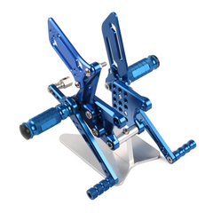 NEVERLAND CNC Racing Foot Pegs Rearsets Motorcycle Rear Set for Suzuki GSXR1000/600/750