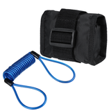 1.2M/4Ft Reminder Cable with Alarm Lock Bag for Motorcycle Bike 5 Color - Auto GoShop