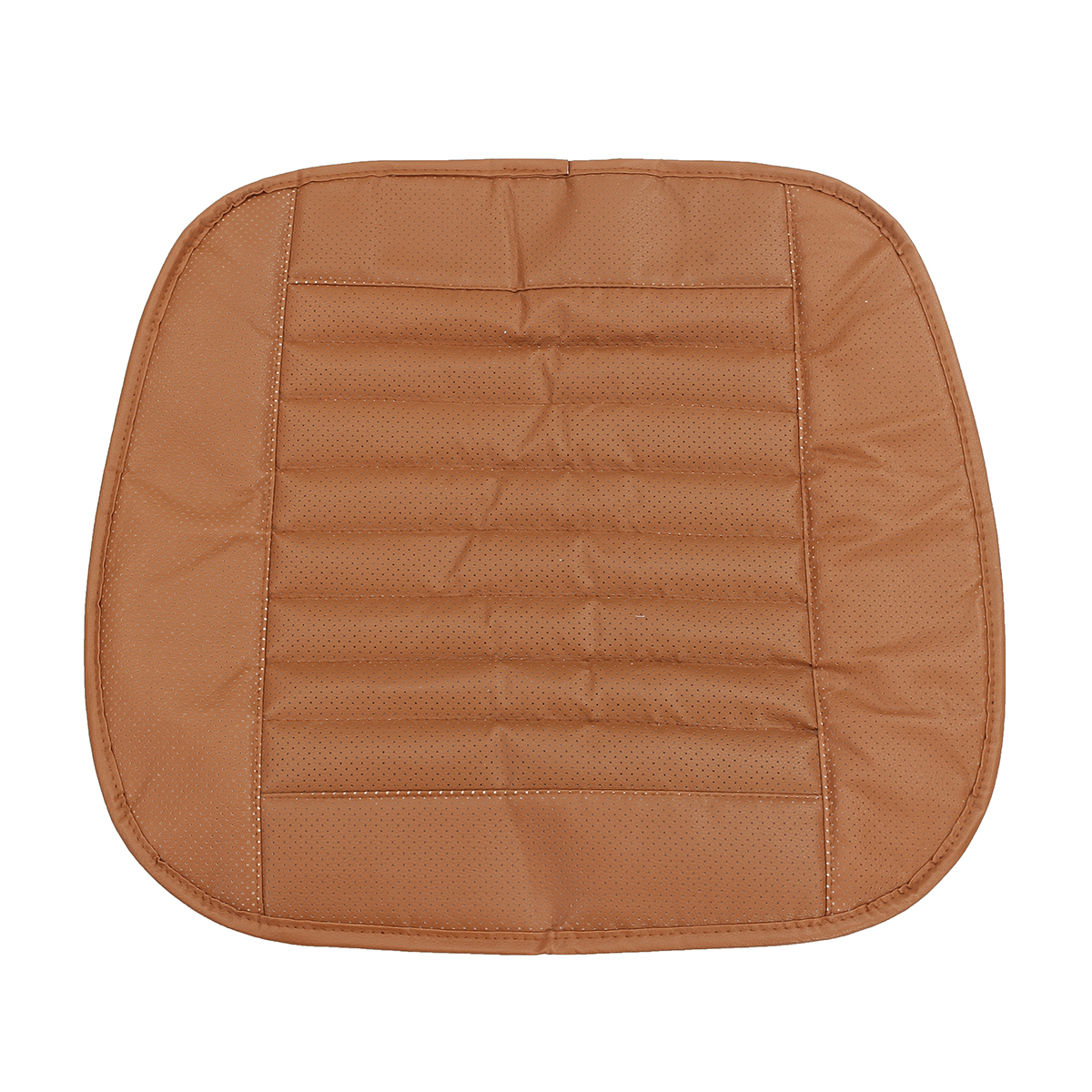 Details about 3D Car Front Seat Cover Leather Single Seat Protector Cushion Mat Breathable - Auto GoShop
