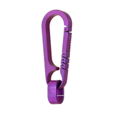 Titanium Keychain Key Ring Lightweight Hanging Buckle Outdoor Pocket Carabiner