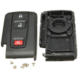 Smart Remote Flip Entry Keyless Key Case Shell for Toyota Prius Fob 3 Button