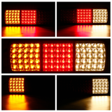 1PC 12V 75 LED Tail Light Brake Stop Reverse Indicator Lamp for Truck Boat Trailer