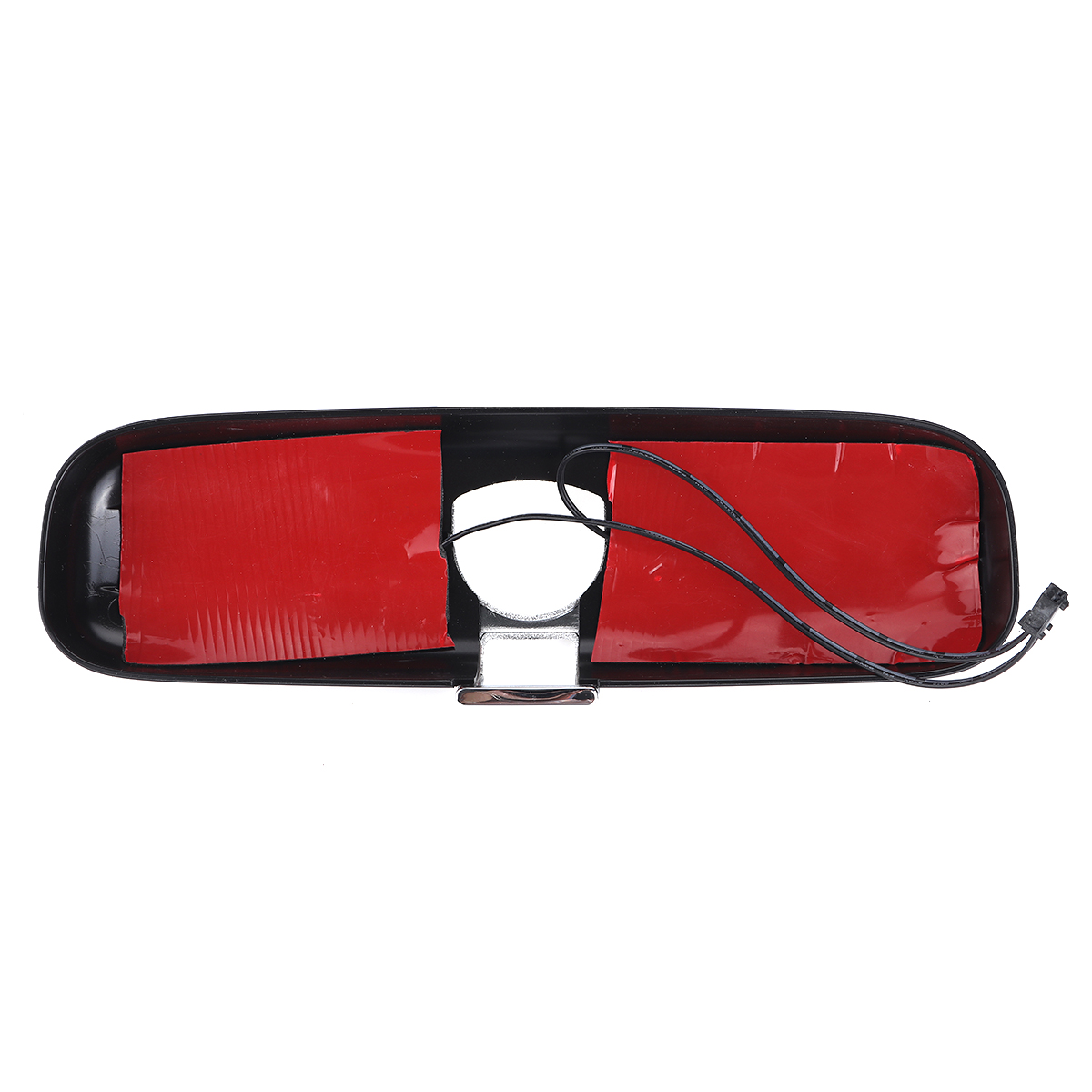 Carbon Fiber Look Car Interior Rear View Mirror Cover with Blue Light for HONDA CIVIC CRV ODYSSEY