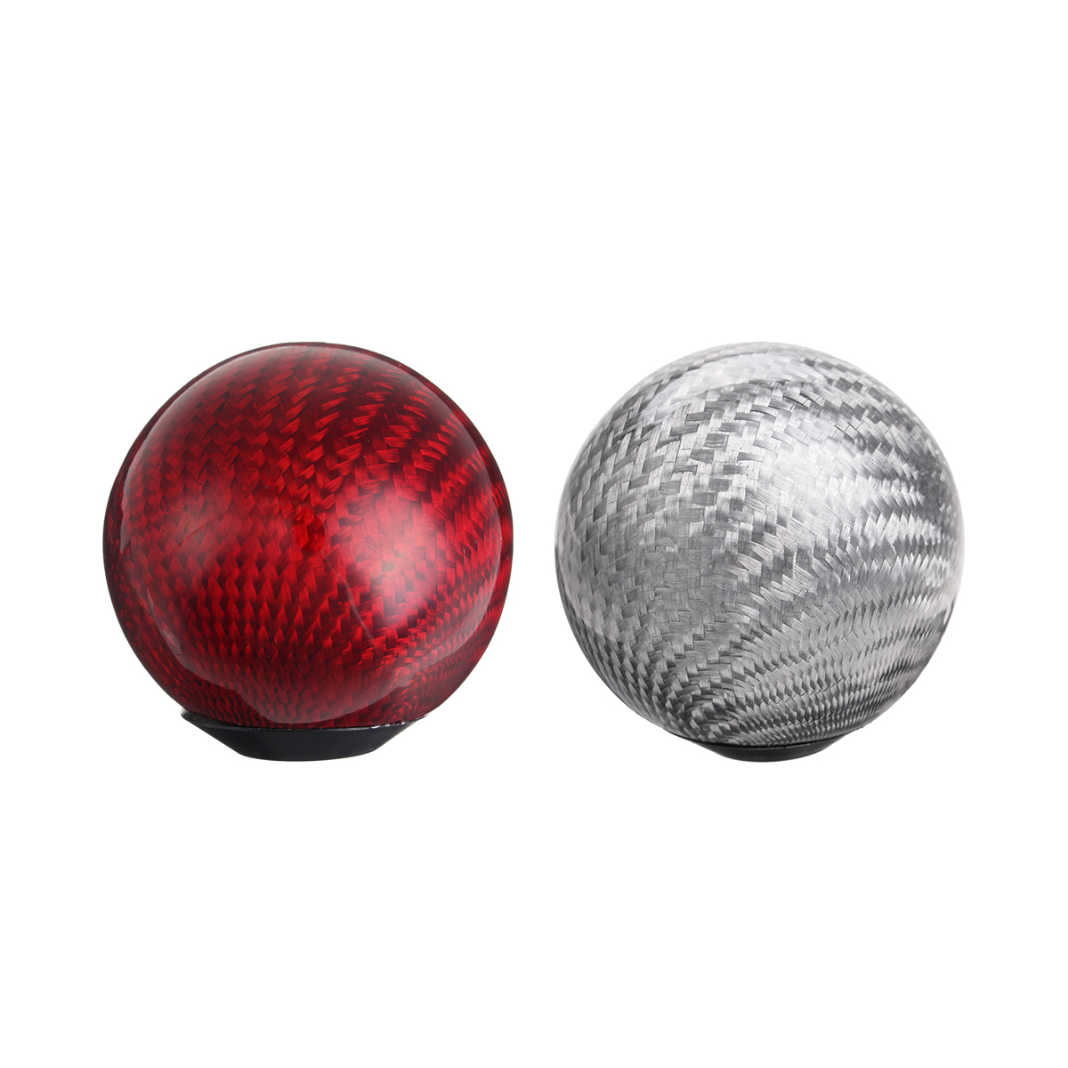 Universal Carbon Fiber Color Gear Shift Knob with 8MM 10MM 11MM Adapters - Auto GoShop