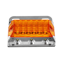 1PC 24V 15 LED Rear Side Marker Light Position Ground Lamp Truck Trailer Caravan Van