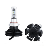Pair X3 Car LED Headlights Bulbs H1 H3 H4 H7 H8/9/11 9005/9006 880 881 DIY Color Temp 50W 6000LM