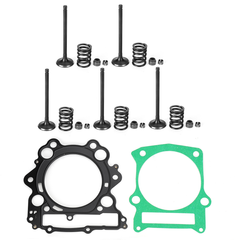 Air Cylinder Gasket Intake Exhaust Valve Spring Kit for Yamaha Raotor 660R YFM660R 4X4 2001-2005