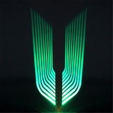 CNSUNNYLIGHT Car/Motorcycle LED Decoration Lights Emergency Signal Wings Lamp Projector Fog Warning