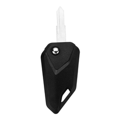 Universal Black Motorcycle Blank Key Foldable Accessories Shell Key Cover Uncut Blade