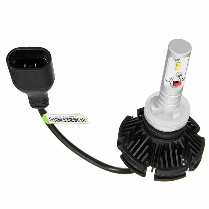 Pair X3 Car LED Headlights Bulbs H1 H3 H4 H7 H8/9/11 9005/9006 880 881 DIY Color Temp 50W 6000LM