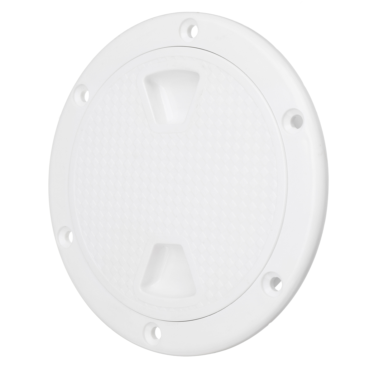 4/6/8 Inch round Deck Plate Cover for Yacht Boat Accessorise Marine ABS White - Auto GoShop