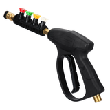 Universal Car High Pressure Power Washer Trigger 300 Bar/3000Psi with 5 Color Nozzles Tips Cleaning