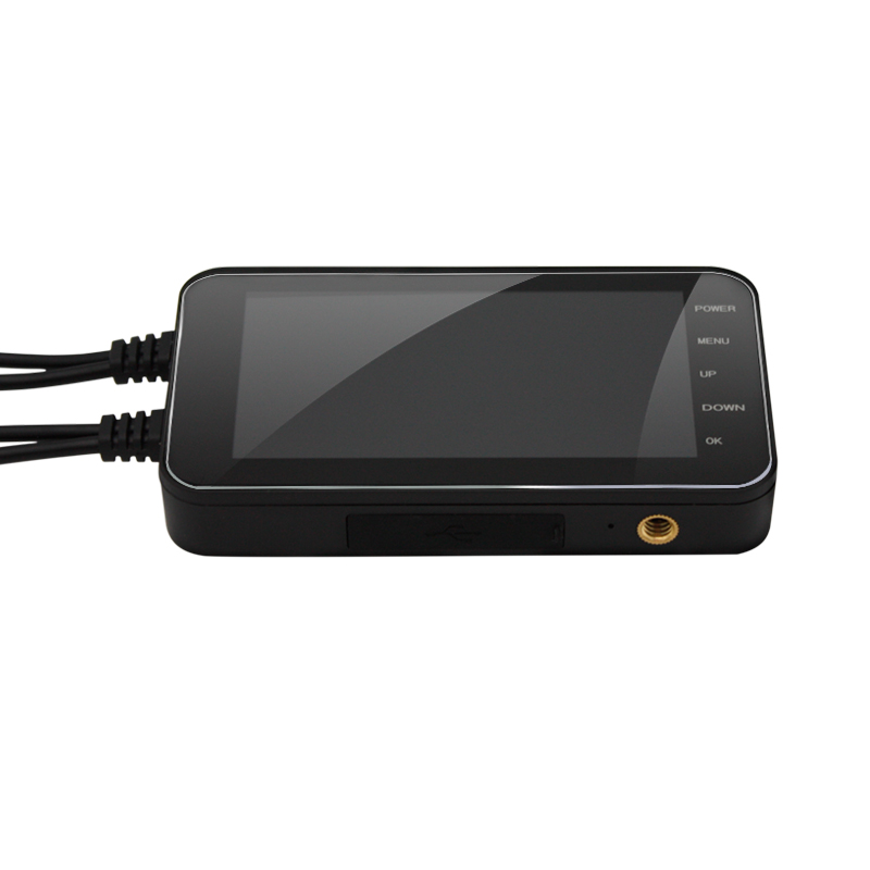 Waterproof 1080P/720P Motorcycle WIFI DVR MT003 4 Inch IPS Display Anti-Shake Dual Recording Driving Recorder Dash Camera