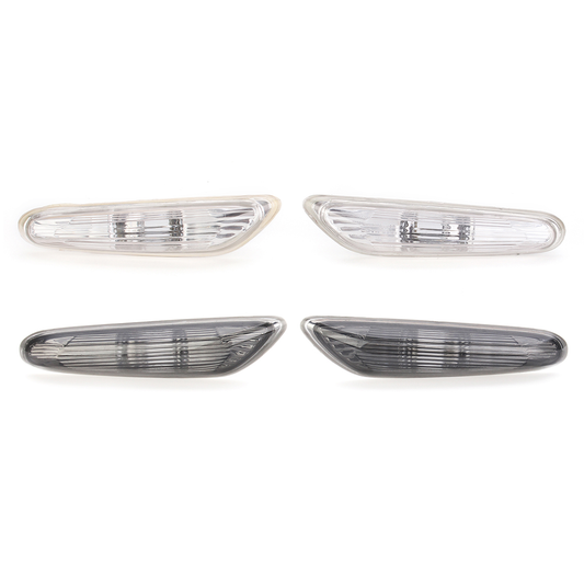 Pair Car Side Marker Lights Left Right Turn Indicator Signal Lamps for BMW E90 E91 E92 E93 2006-2011