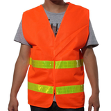 Visibility Reflective Safety Vest Waistcoat Reflective Stripes Jacket