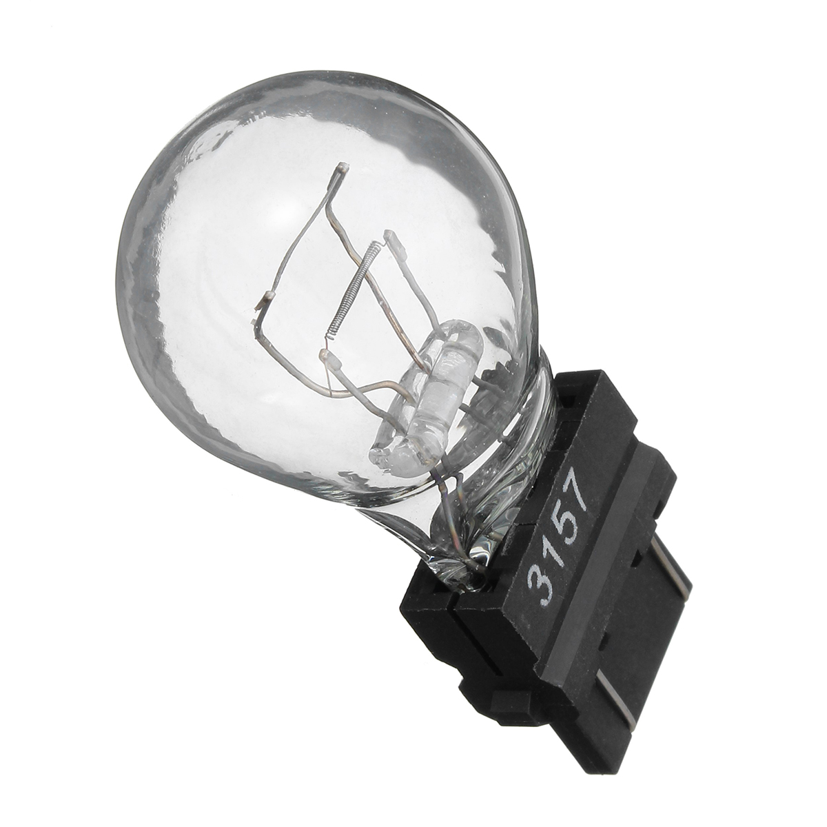 T25 3157 P27/7W Halogen Lights Bulb Tail Brake Backup Reverse Turn Signal Lamp Warm White 1PCS