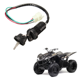 Universal Ignition Barrel Switch 4 Wires 2 Key for Motorcycle Pit Dirt Bike Quad ATV