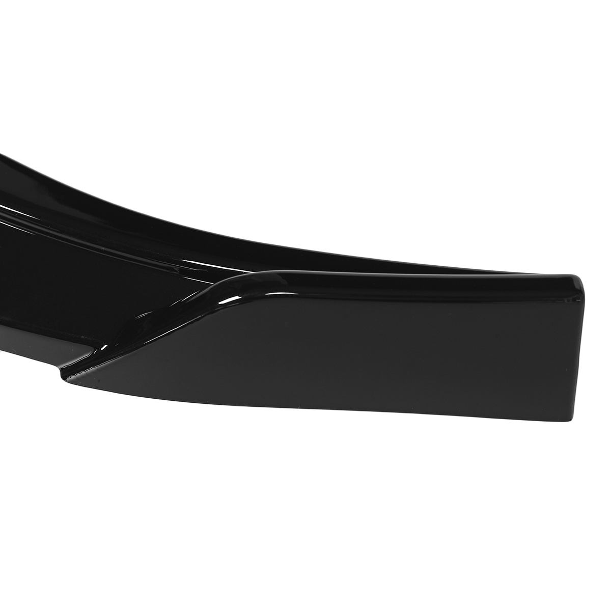 Gloss Black Front Bumper Lip Splitter for Volkswagen Golf 7.5 MK7.5 2018-2020 3X