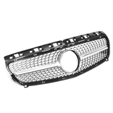 Front Grille Grill for Mercedes Benz W176 a Class Black Diamond Design 2013-15 - Auto GoShop