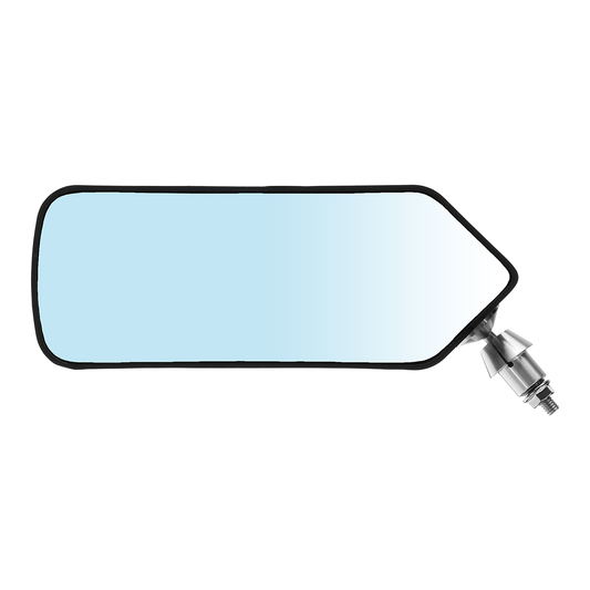 Universal F1 Style Blue Metal Bracket Side Car Left and Right Mirror - Auto GoShop