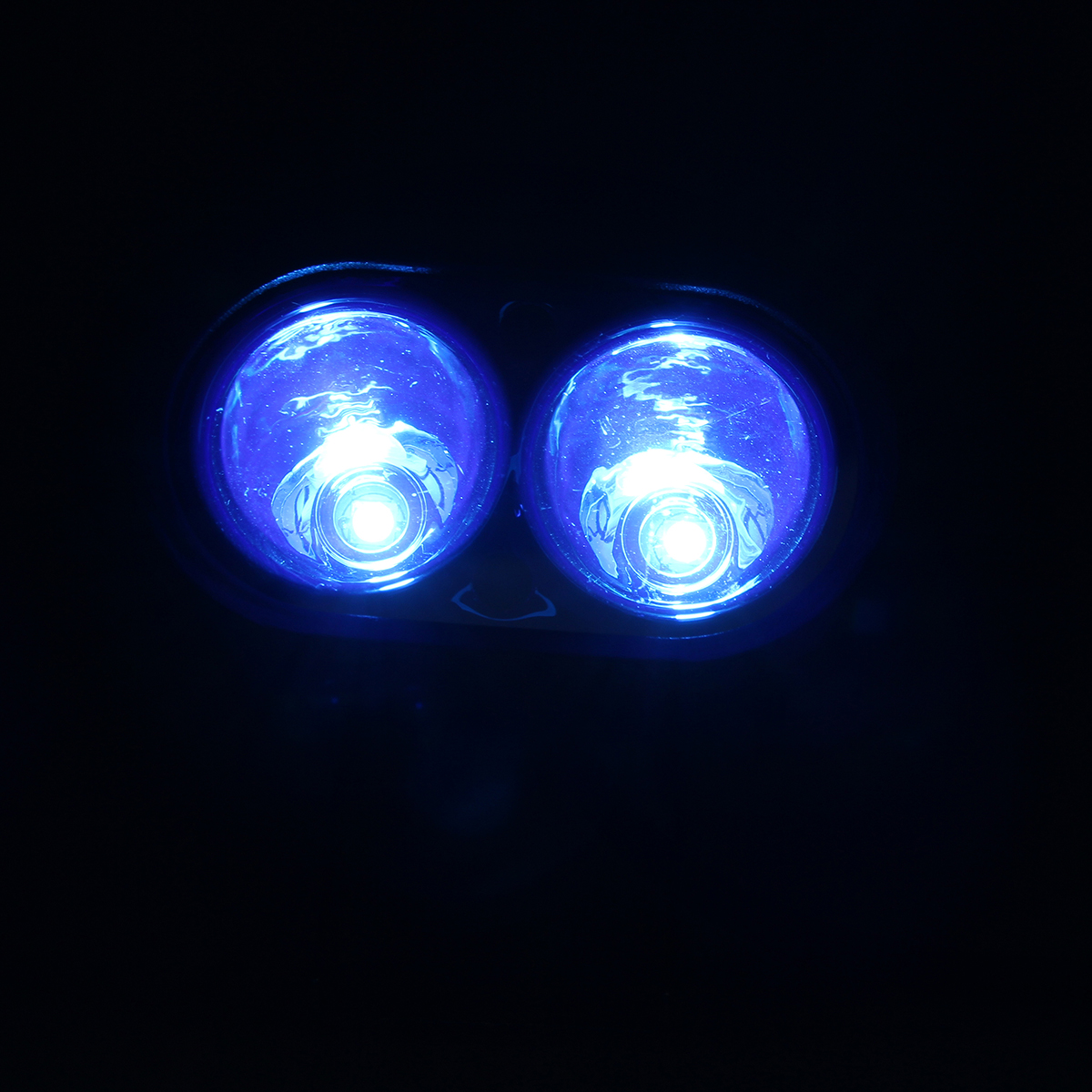 9-60V DC 20W Blue Light Waterproof LED Headlights Stainless Steel Forklift Warning Lamp - Auto GoShop