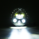 7 Inch Projector LED Headlights Hi/Lo Beam DRL Turn Signal Light Round - Auto GoShop