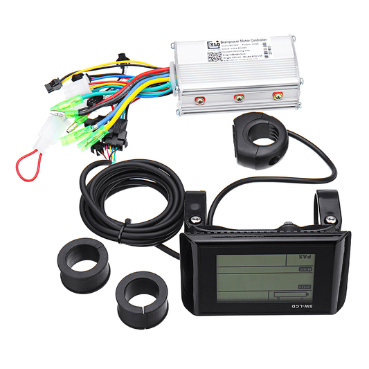 LDC Controller+Lcd Display 24V36V48V60V 250W 350W for Electric Scooter Bike Motorcycle Speedometer - Auto GoShop