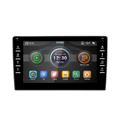 8001-S 9 Inch 1 Din Car MP5 Player Stereo Radio FM Bluetooth HD 2.5D 8 Inch Touch Screen Car Play Mirror Link Rear Camera Input
