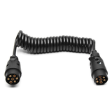 2M/3M 7 Pin Trailer Light Board Extension Cable Lead Truck Plug Socket Wire Part